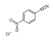 4-NITROBENZENEDIAZONIUM,CHLORIDE 结构式