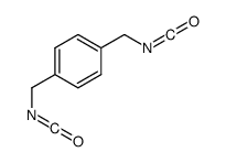1,4-Bis-(isocyanatomethyl)-benzene 结构式