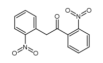 1,2-双(2-硝基苯基)乙酮 结构式