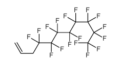 4,4,5,5,6,6,7,7,8,8,9,9,10,10,11,11,11-十七氟十一碳-1-烯 结构式
