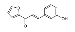 1-(2-呋喃基)-3-(3-羟基苯基)-2-丙烯-1-酮 结构式
