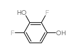 2,4-二氟邻苯二酚 结构式