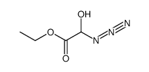 2-叠氮-2-羟基乙酸乙酯 结构式