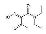 N,N-二乙基-2-羟亚氨基-3-氧代丁酰胺 结构式