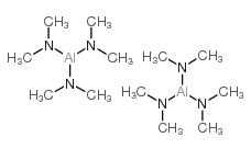 三(二甲基酰胺基)铝(III) 结构式