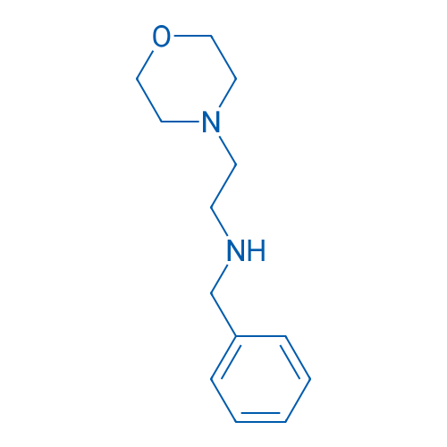N-苄基-2-吗啉乙胺 结构式