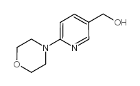 (6-吗啉-3-吡啶基)甲醇 结构式