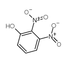 2,3-二硝基苯酚 结构式