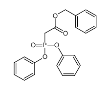 2-(二苯氧基膦酰基)乙酸苄酯 结构式