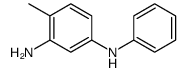 4-甲基-N1-苯基苯-1,3-二胺 结构式