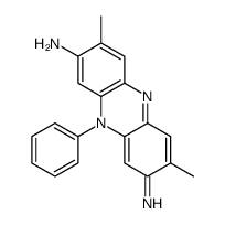 8-亚氨基-3,7-二甲基-10-苯基吩嗪-2-胺 结构式