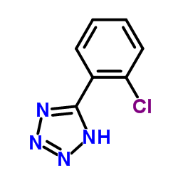 5-(2-氯苯基)-1H-四唑 结构式