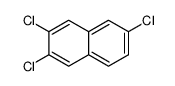 2,3,6-三氯萘 结构式