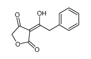 4-羟基-3-(苯乙酰基)-2(5H)-呋喃酮 结构式