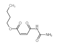 丁基马来酰脲酸酯 结构式