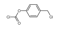4-(氯甲基)苯基氯甲酸酯 结构式