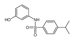 N-(3-羟基苯基)-4-异丙基苯磺酰胺 结构式