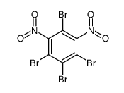 1,2,3,5-四溴-4,6-二硝基苯 结构式