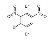1,2,4-三溴-3,5-二硝基苯 结构式