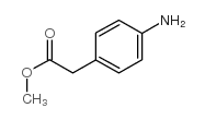 对氨基苯乙酸甲酯 结构式