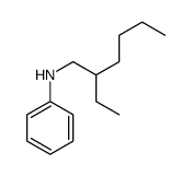 N-(2-乙基己基)苯胺 结构式