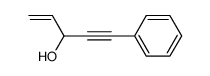 5-苯基-1-戊烯-4-炔-3-醇 结构式