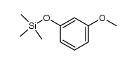 1-甲氧基-3-(三甲基硅氧基)苯 结构式