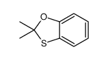 2,2-二甲基-1,3-苯并氧硫杂环戊烷 结构式