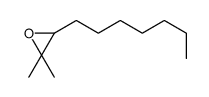 3-heptyl-2,2-dimethyloxirane 结构式