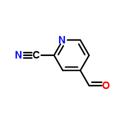 2-氰基吡啶-4-甲醛 结构式