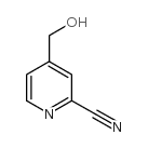 4-羟甲基吡啶-2-腈 结构式