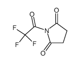 1-(2,2,2-三氟乙酰基)-2,5-吡咯烷二酮 结构式