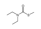 S-甲基-N,N-二乙基硫代氨基甲酸酯 结构式
