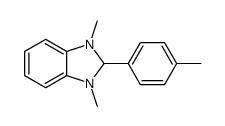 1,3-二甲基-2-(4-甲基苯基)-2H-苯并咪唑 结构式