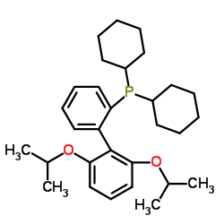 2-二环己基磷-2',6'-二异丙氧基-1,1'-联苯 结构式