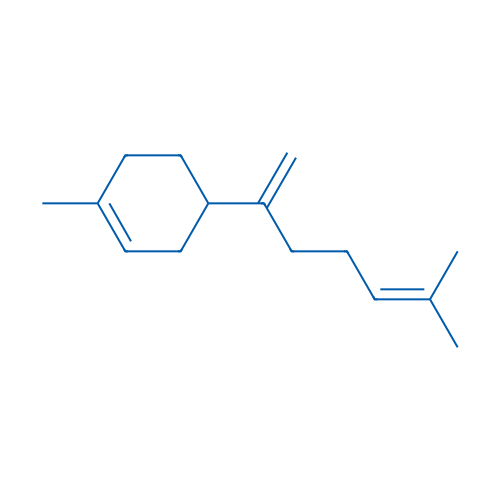 β-红没药烯 结构式