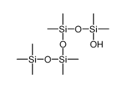 九甲基-1-氢氧基四硅氧烷 结构式
