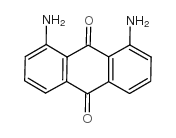 1,8-二氨基蒽醌 结构式