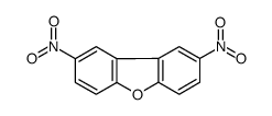 2,8-二硝基二苯并呋喃 结构式