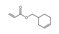 3-环己烯-1-基甲基丙烯酸酯 结构式