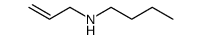 1-Butanamine, N-2-propen-1-yl- 结构式