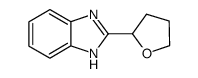 2-(四氢呋喃-2-基)-1H-苯并咪唑 结构式