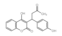 4'-羟基华法林 结构式