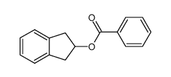 2,3-二氢-1H-茚-2-醇-2-苯甲酸酯 结构式