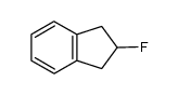 2-氟-2,3-二氢-1H-茚 结构式