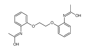 N,N'-[1,2-乙二基双(氧代-2,1-亚苯基)]二乙酰胺 结构式