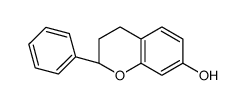 2-苯基苯并二氢吡喃-7-醇 结构式