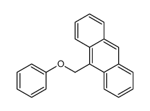 9-(苯氧甲基)蒽 结构式