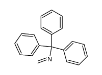 N-(三苯甲基)甲亚胺 结构式
