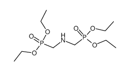 Phosphonic acid, P,P'-[iminobis(methylene)]bis-, P,P,P',P'-tetraethyl ester 结构式